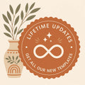 Lifetime Updates + New Templates Monthly
