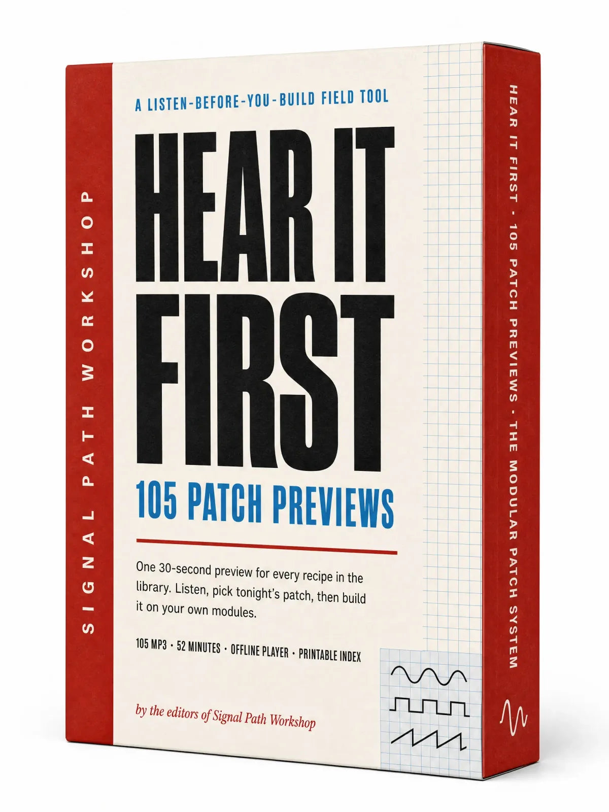 Hear It First — 105 Patch Previews