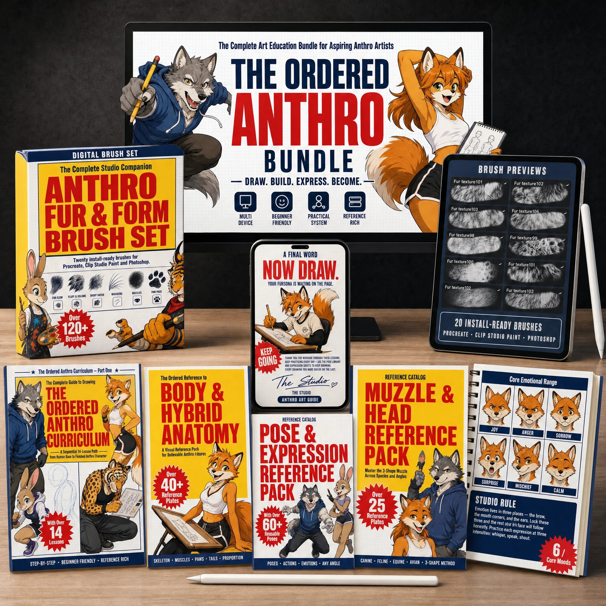 Fursona Drawing Kit - 50% OFF