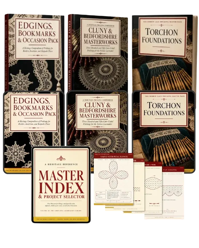 Bobbin Lace Pricking Master Pack
