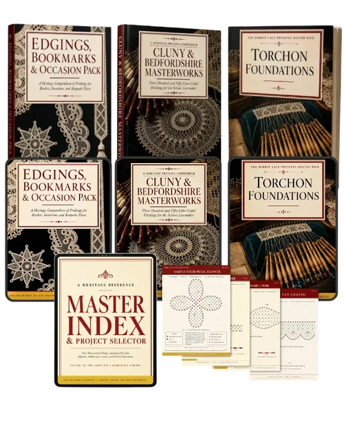 Bobbin Lace Pricking Master Pack